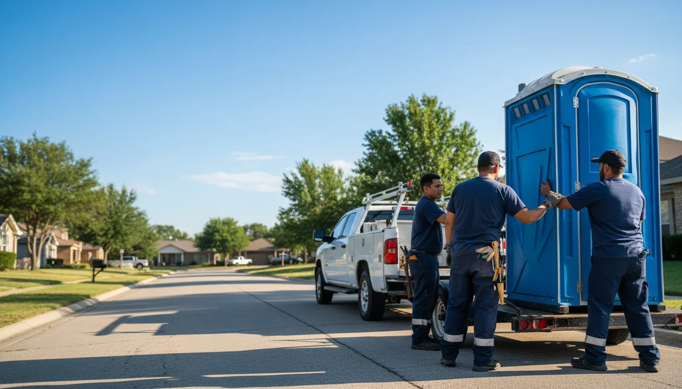 Portable Toilet Rental in Nemo, TX near me